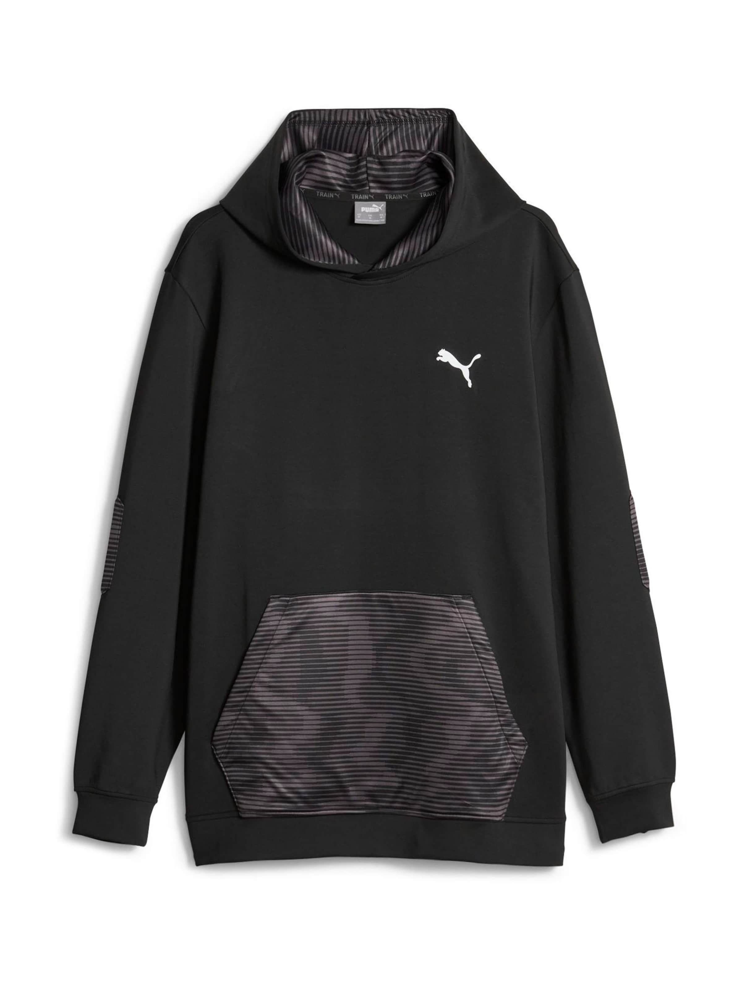 Felpa sportiva 'Concept Hyperwave' di PUMA in nero: frontale