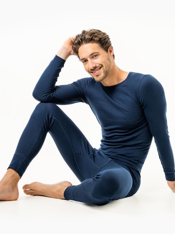 Living Crafts Unterhemd 'JOHAN'‌‌‌‌‌‌ in Blau