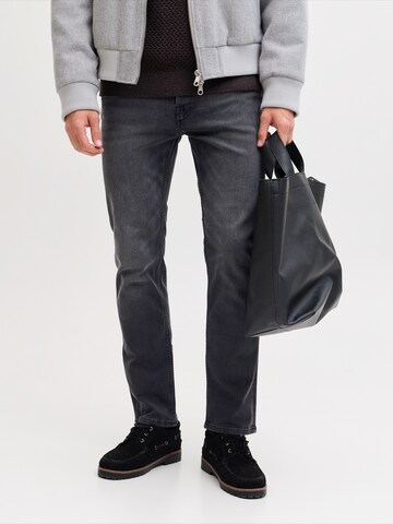 JACK & JONES Regular Jeans 'JJITIM JJORIGINAL' in Black: front