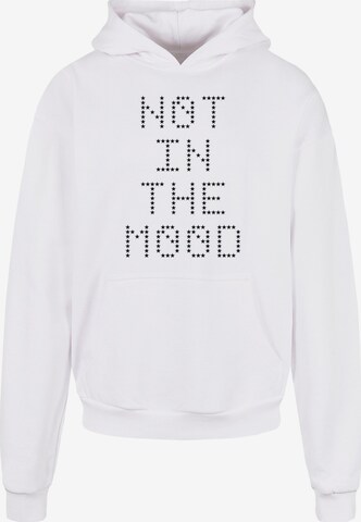 Merchcode Sweatshirt 'NITM-Stars1' in White: front
