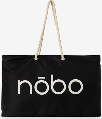 NOBO Beach Bag in Black: front