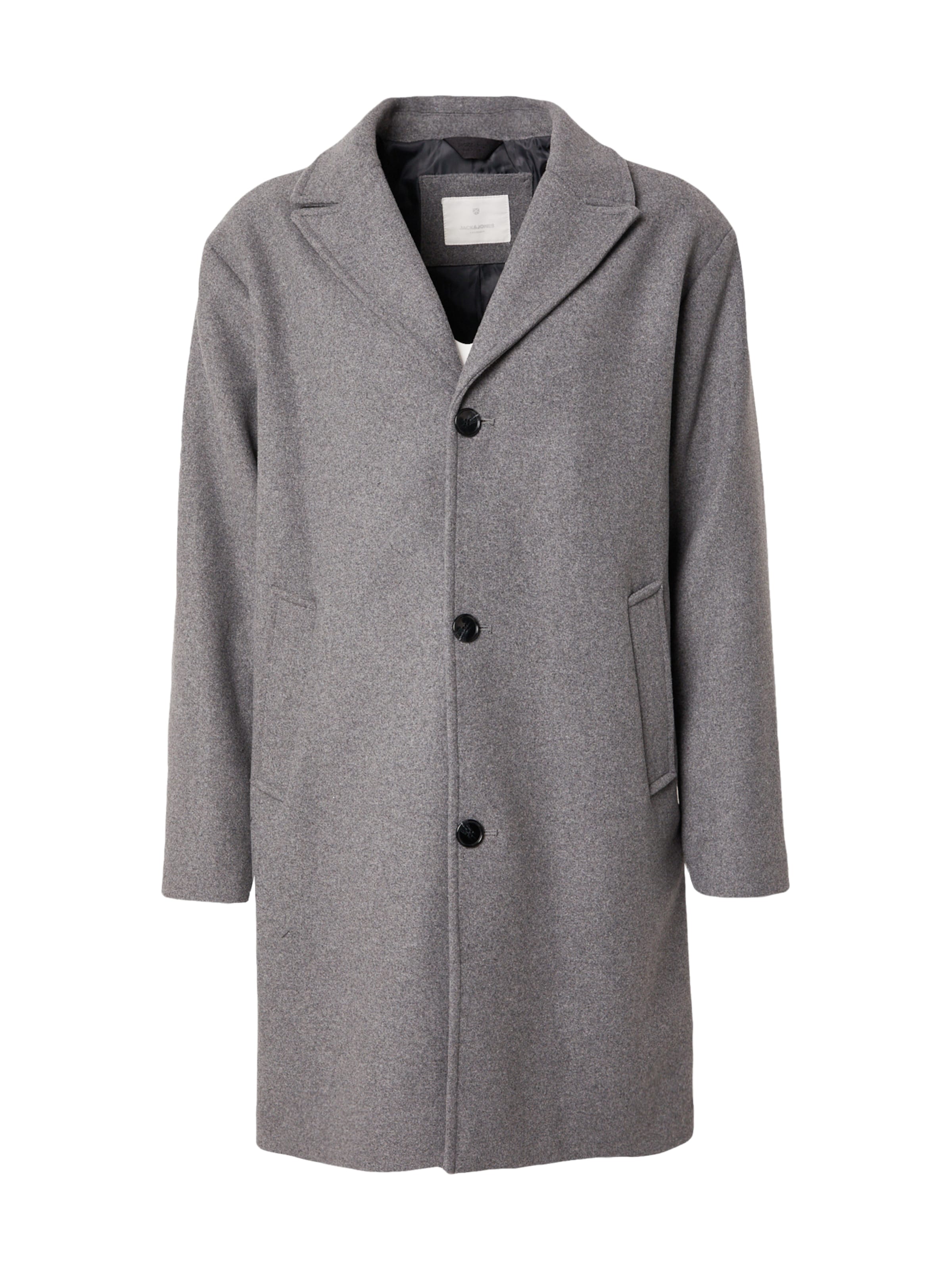 JACK &amp; JONES Ανοιξιάτικο και φθινοπωρινό παλτό &#x27;JPRCCLORENZO&#x27; σε γκρι: μπροστά