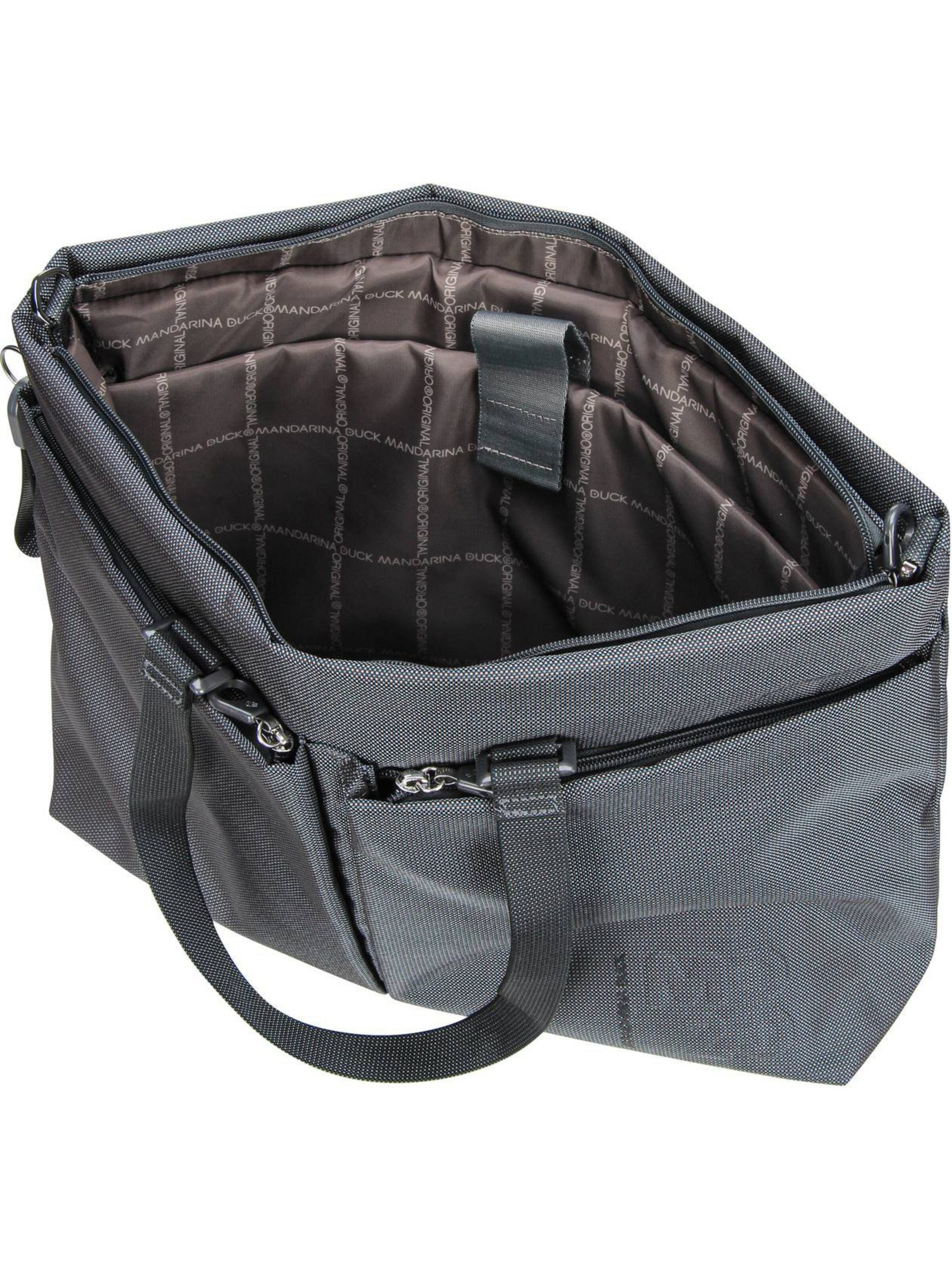 Cabas 'QMT42' MANDARINA DUCK en gris