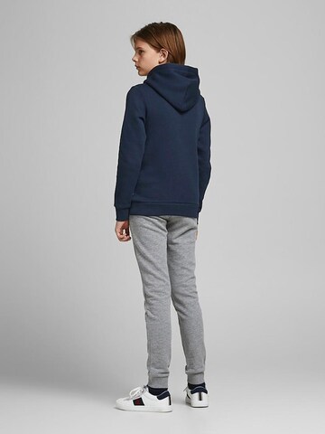 Jack & Jones Junior - Regular Fit Sweatshirt 'CORP' em azul