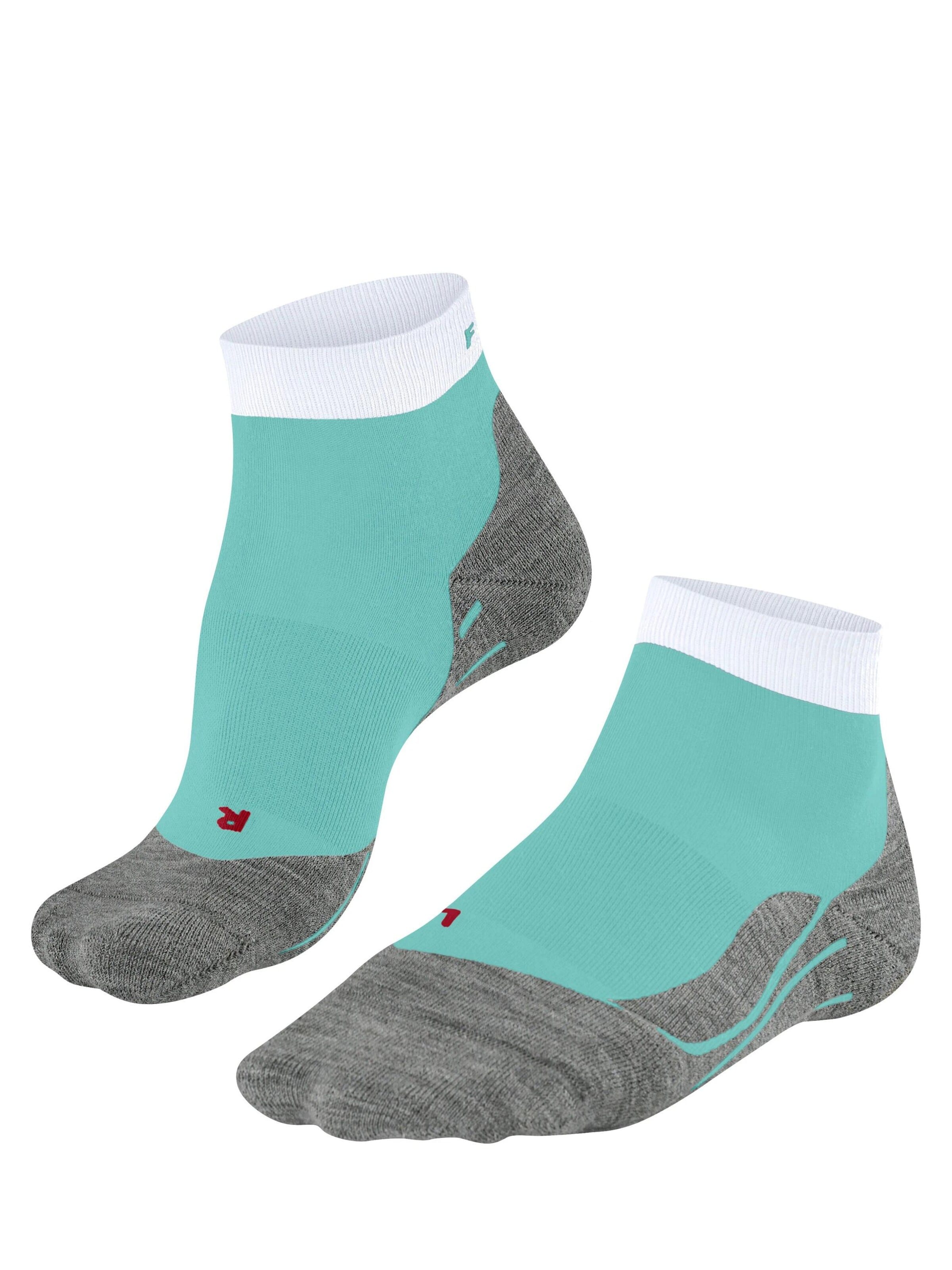FALKE Athletic Socks 'RU4 Endurance Short' in Blue: front