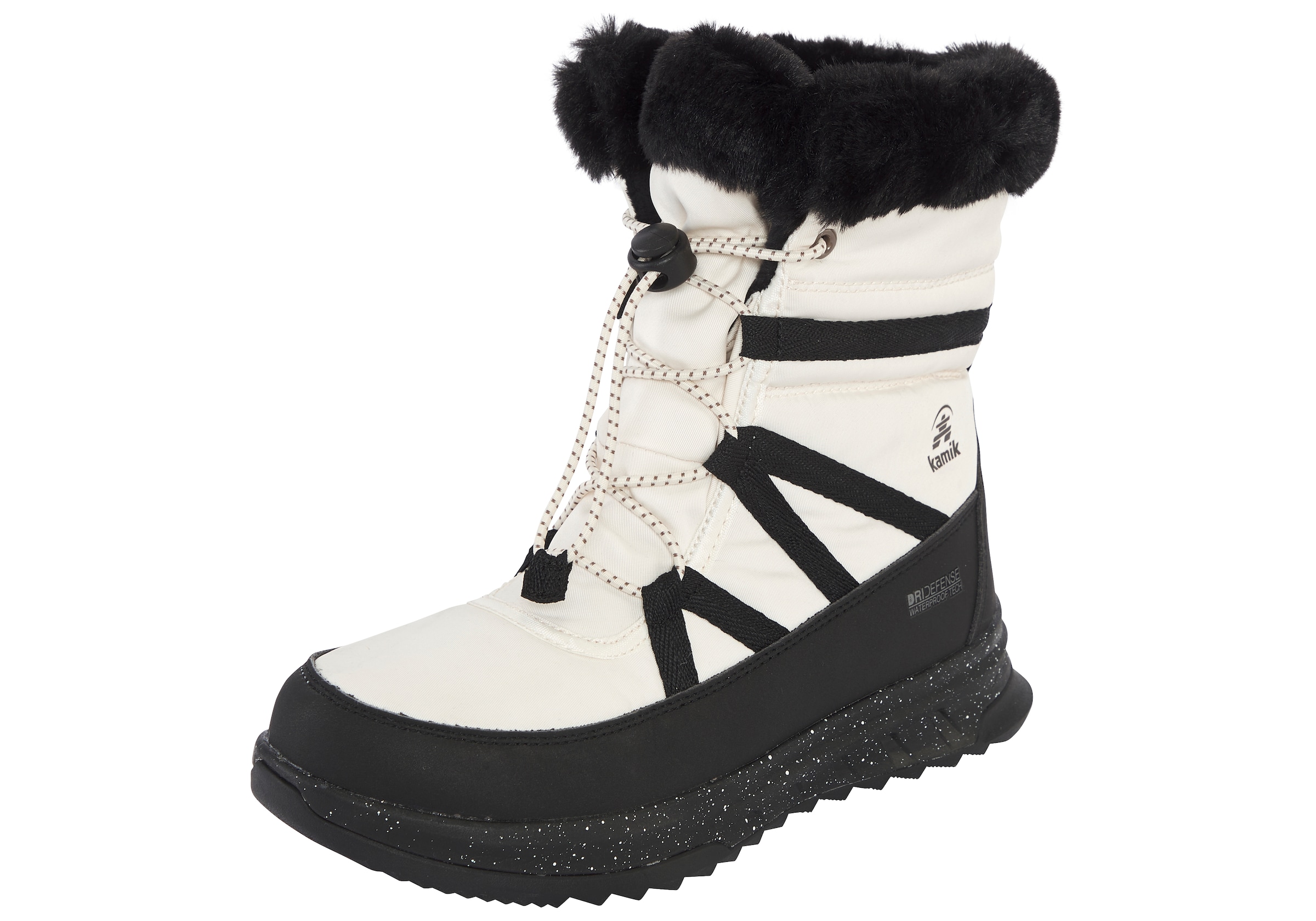 Kamik Snow Boots in White: front