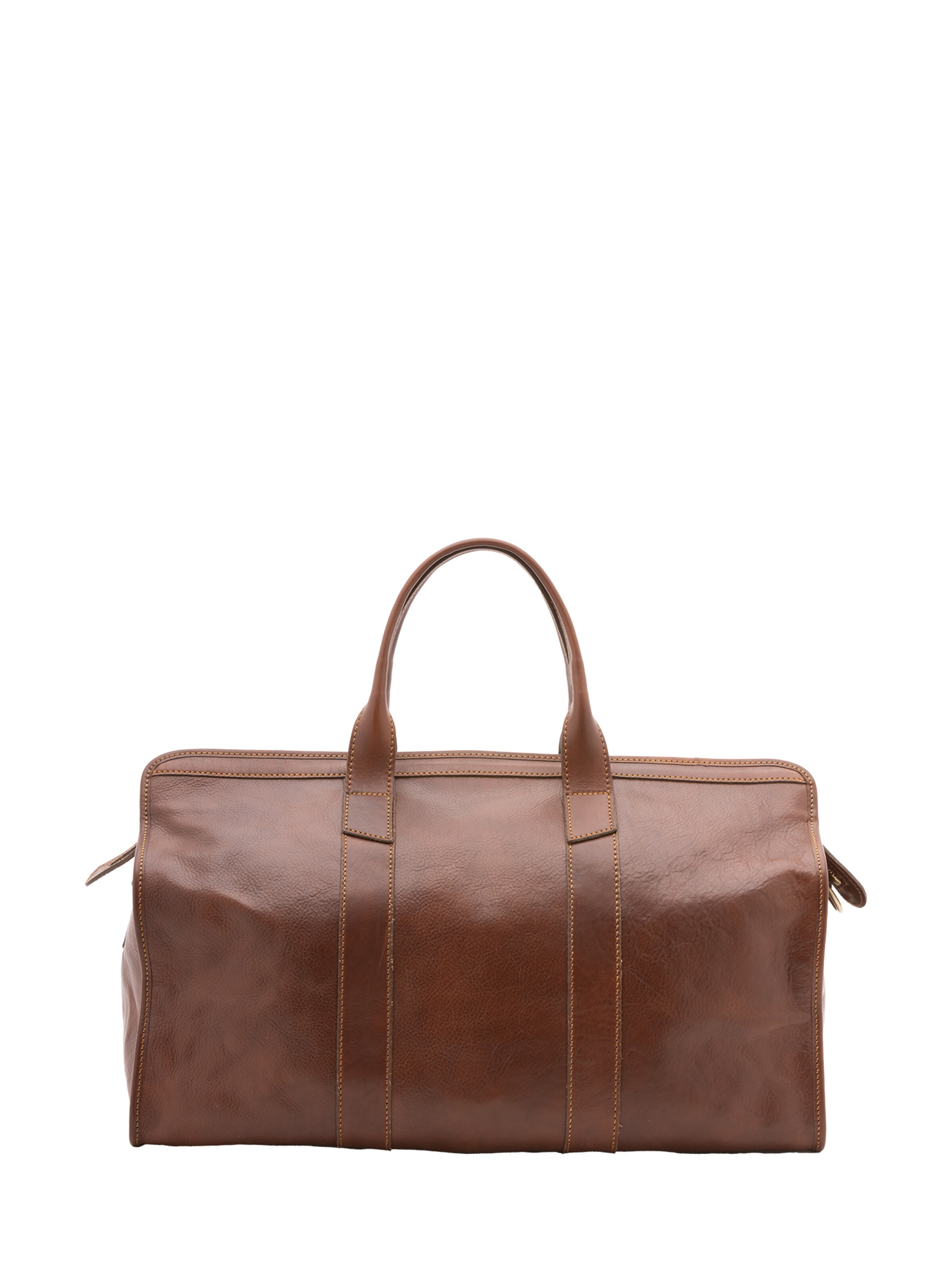 Borsa da viaggio di Viola Castellani in marrone: frontale