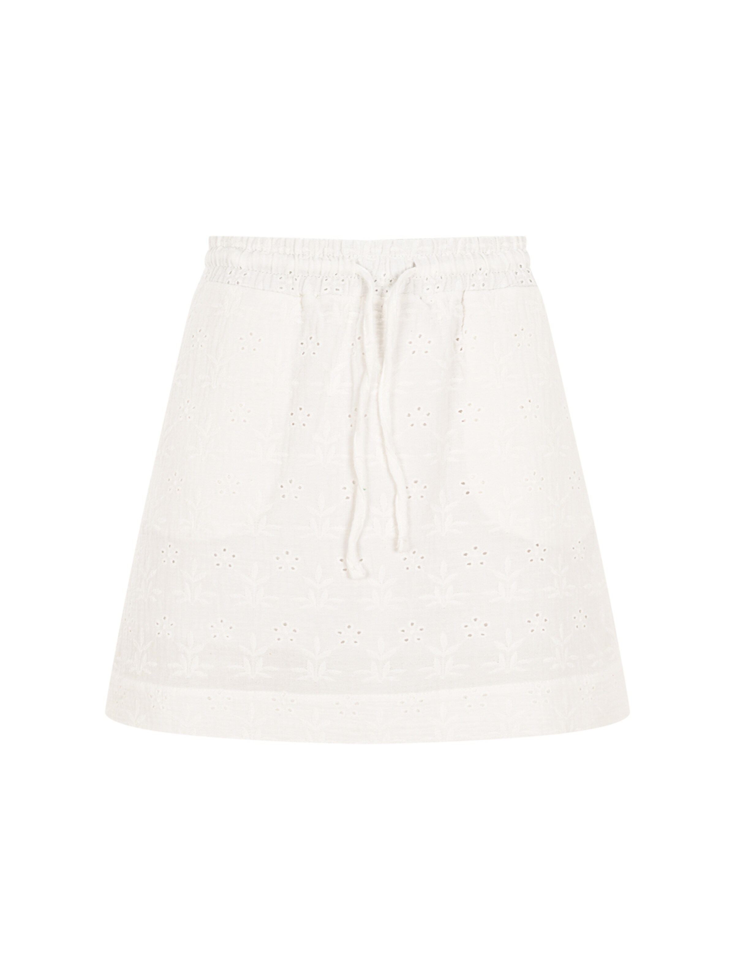 FRESHLIONS Minirock 'Sumi' in Weiß: Vorderseite