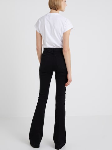 FRAME Flared Jeans in Schwarz