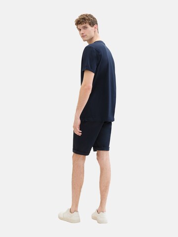 TOM TAILOR Regular Shorts in Blau