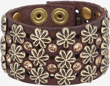 Bracelet Campomaggi en marron : devant