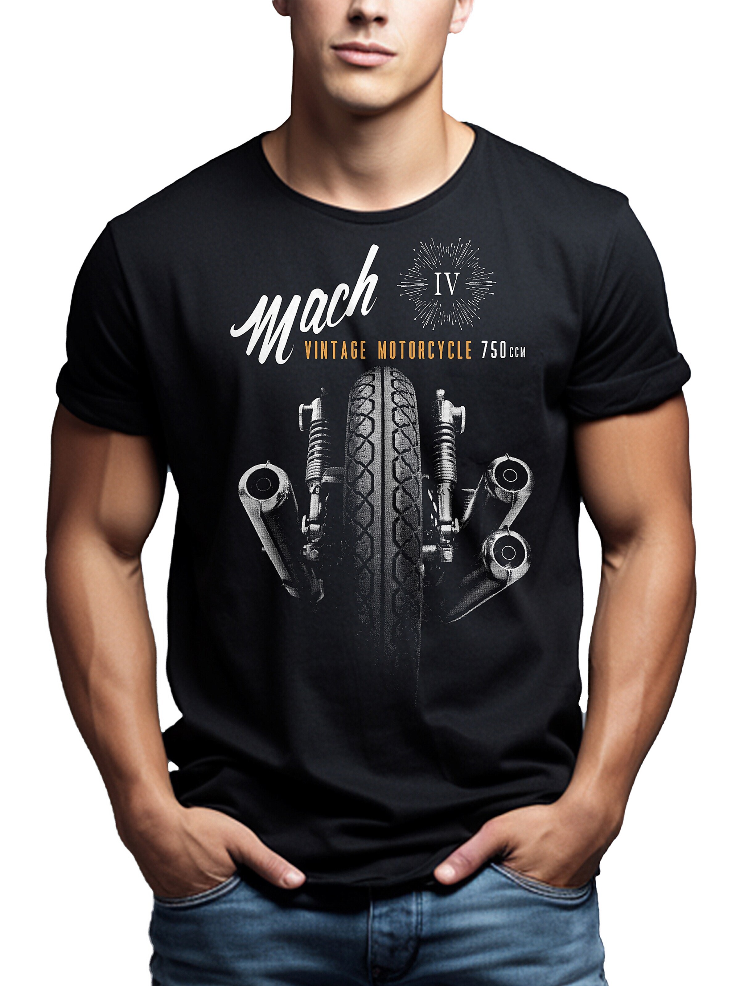 MAKAYA Shirt 'Mach 4' in Black