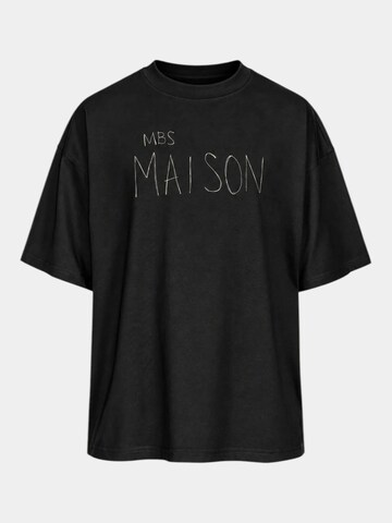 Maglietta 'Heure Noire T-Shirt - T17688' di Made By Society in nero: frontale