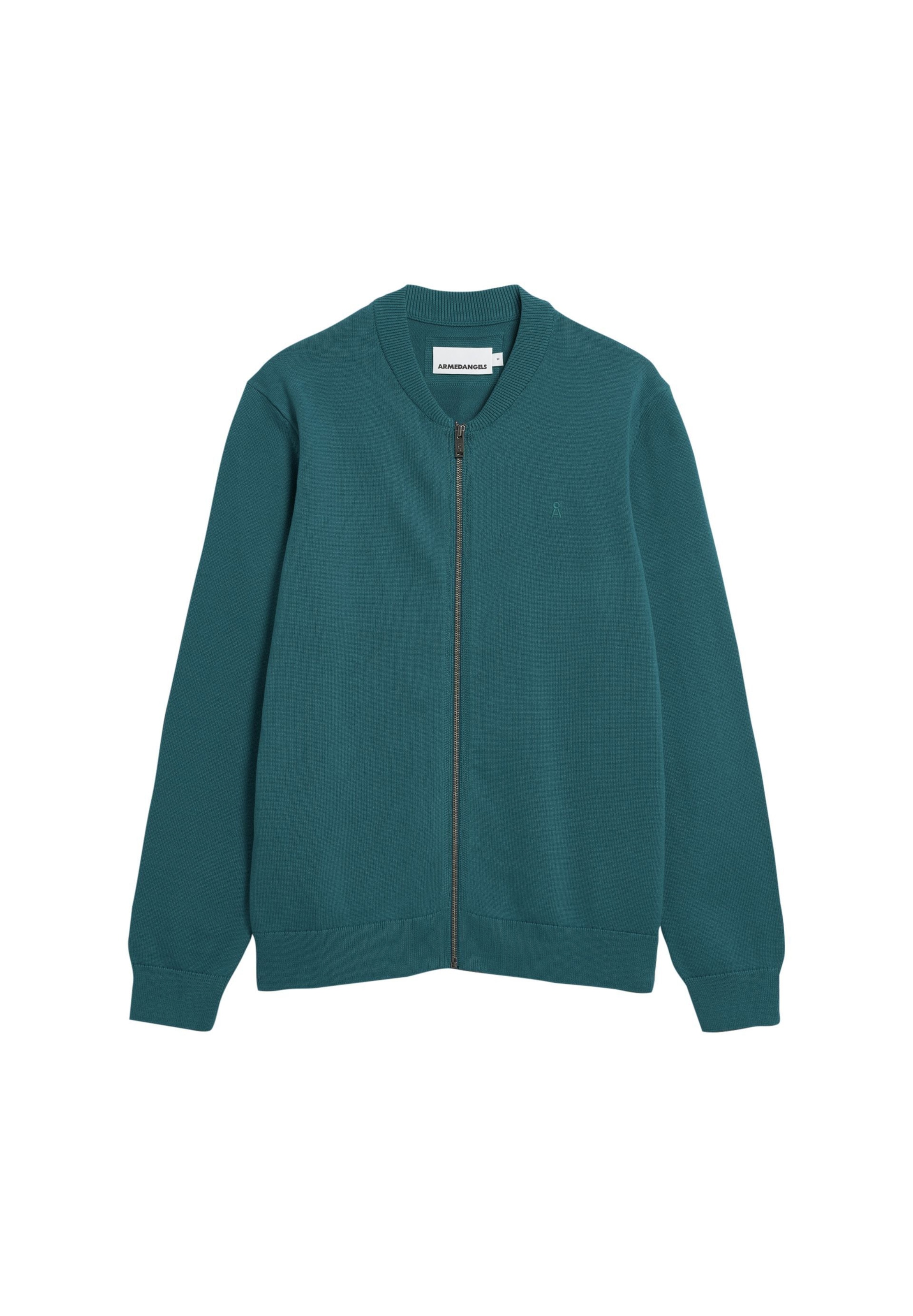 ARMEDANGELS Knit Cardigan in Blue: front
