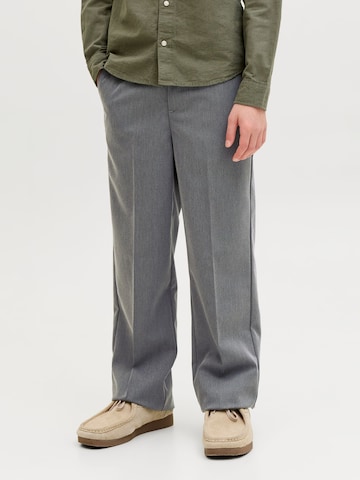 Jack & Jones Junior Regular Pants 'JPSTBill' in Grey: front