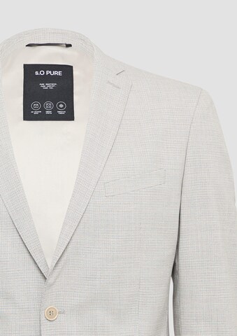 s.Oliver BLACK LABEL Slim fit Colbert in Grijs