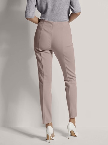 Coupe slim Pantalon MADELEINE en rose