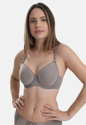 sassa T-shirt Bra 'LOVELY SECRET' in Grey