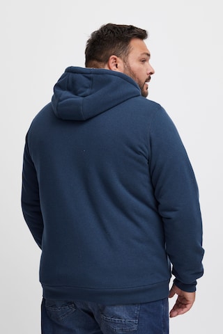 Blend Big Zip-Up Hoodie in Blue