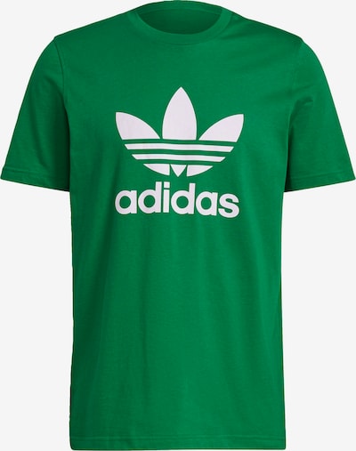 ADIDAS ORIGINALS T-Shirt en vert / blanc, Vue avec produit