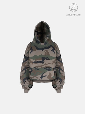 ENRAGE Sweatshirt 'THE BLANC' in Green: front