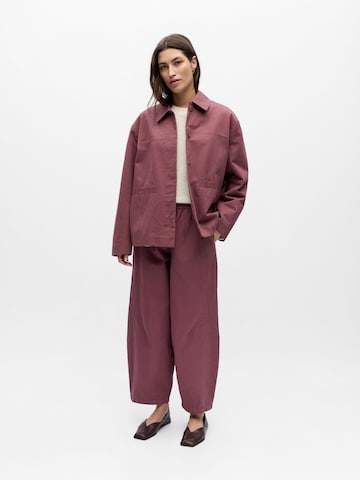 OBJECT Overgangsjakke i brun