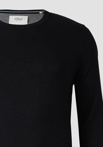 s.Oliver Pullover in Schwarz