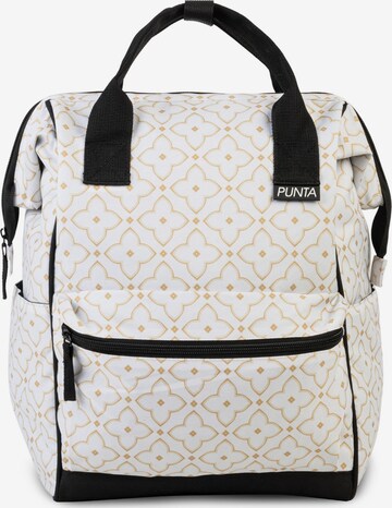 Punta Rugzak 'City Style' in Wit: voorkant