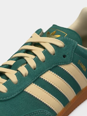 Baskets basses 'Samba' ADIDAS ORIGINALS en vert