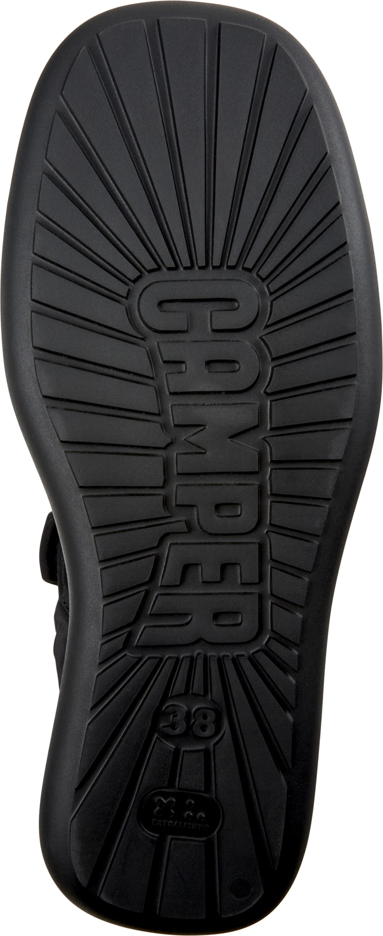 Ballerina con cinturino 'Onda' di CAMPER in nero