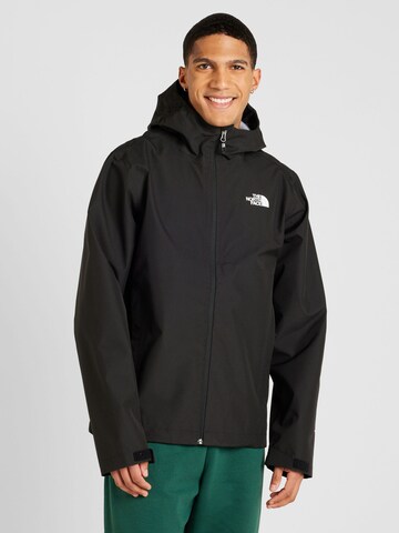 THE NORTH FACE - Casaco outdoor 'Whiton 3L' em preto: frente