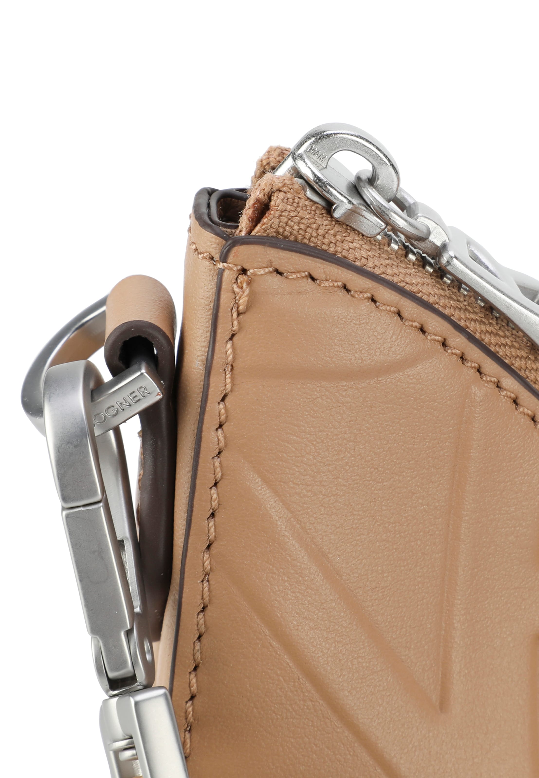 BOGNER Schultertasche 'Tenna Lora' in Braun