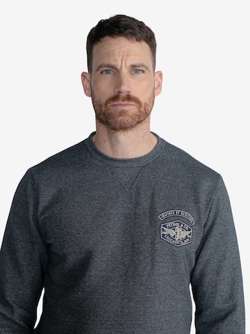 Petrol Industries Sweatshirt 'Hubbing' in Blue