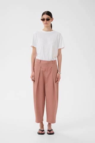 Loosefit Pantalon 'IWTinikka' InWear en rose : devant