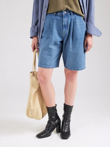 ONLY Regular Pleat-front jeans 'ONLIvy' in Blue: front