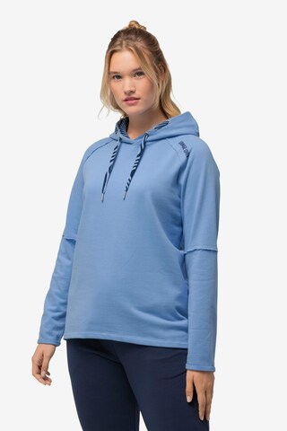 Ulla Popken Sweatshirt in Blue: front