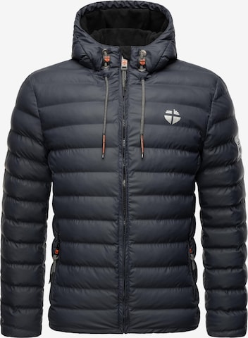 STONE HARBOUR Winter jacket 'Zaharoo' in Blue: front
