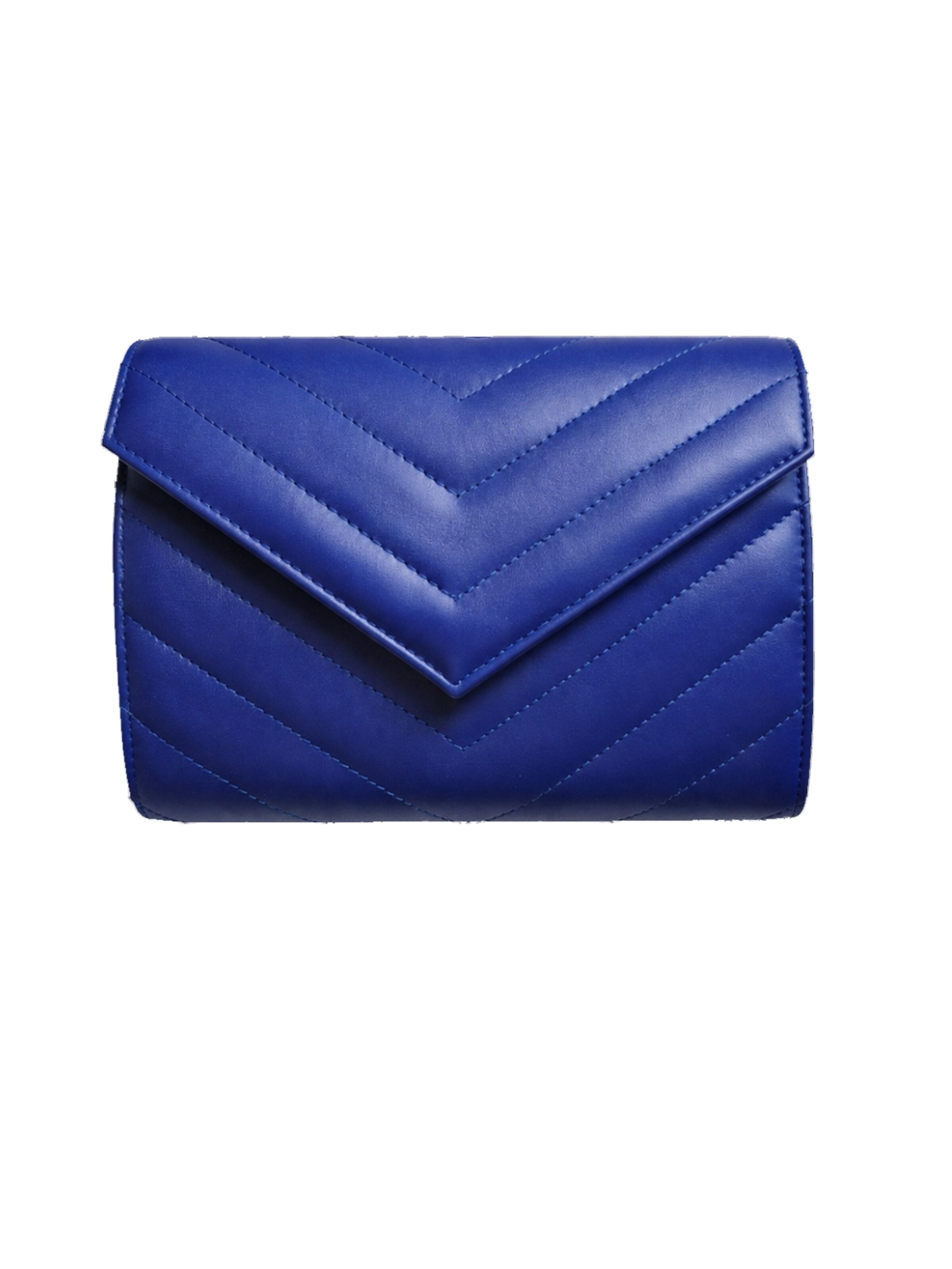 Pochette 'Val Blue Gold Clutch' di Sellenes in blu