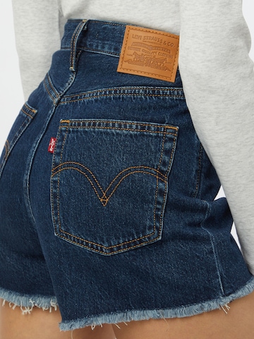 LEVI'S ® Regular Jeans 'Ribcage Short' in Blue
