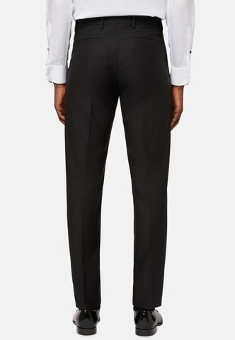 Regular Pantalon 'Tuxedo' Boggi Milano en noir