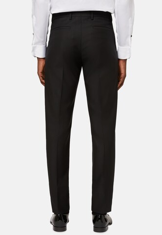 Boggi Milano Regular Pants 'Tuxedo' in Black