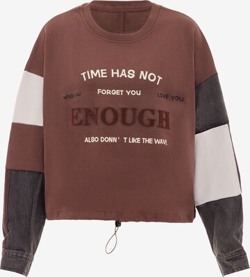 HOMEBASE Sweatshirt in Brown: front