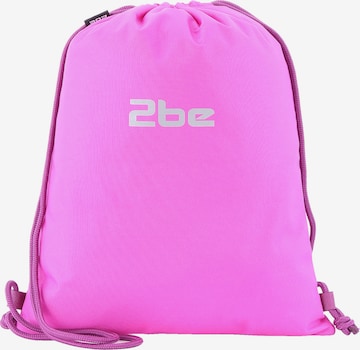 2be Gym Bag in Pink: front
