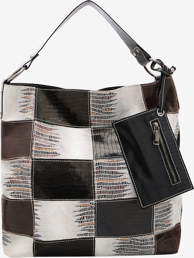 FELIPA Shoulder bag in Brown / Black / Silver, Item view