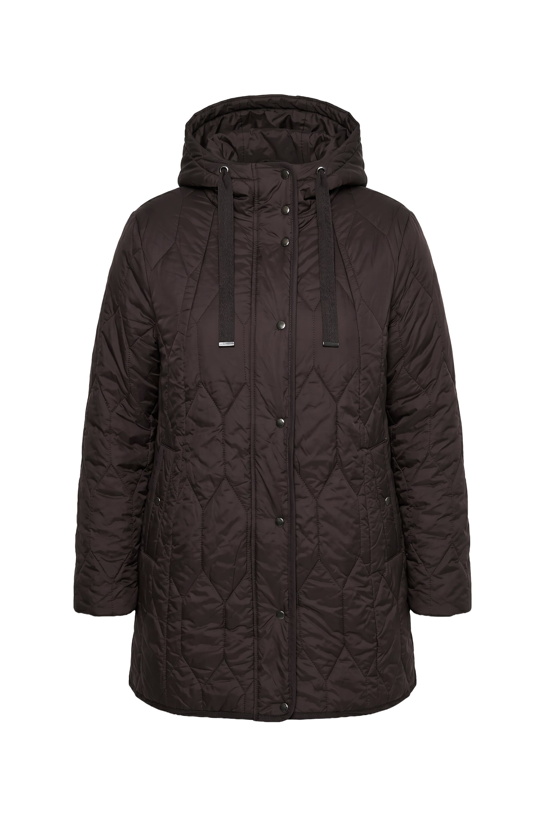 Ulla Popken Jacke in Braun: Vorderseite