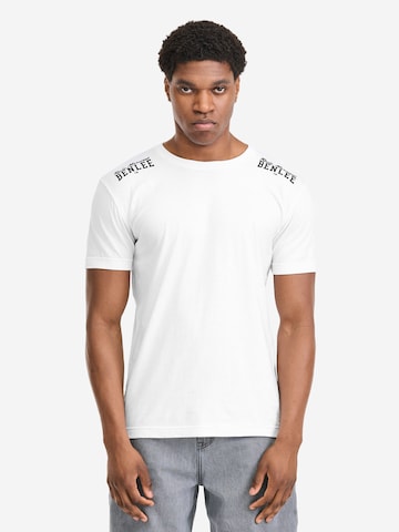 Benlee Μπλουζάκι 'Event' σε λευκό: μπροστά