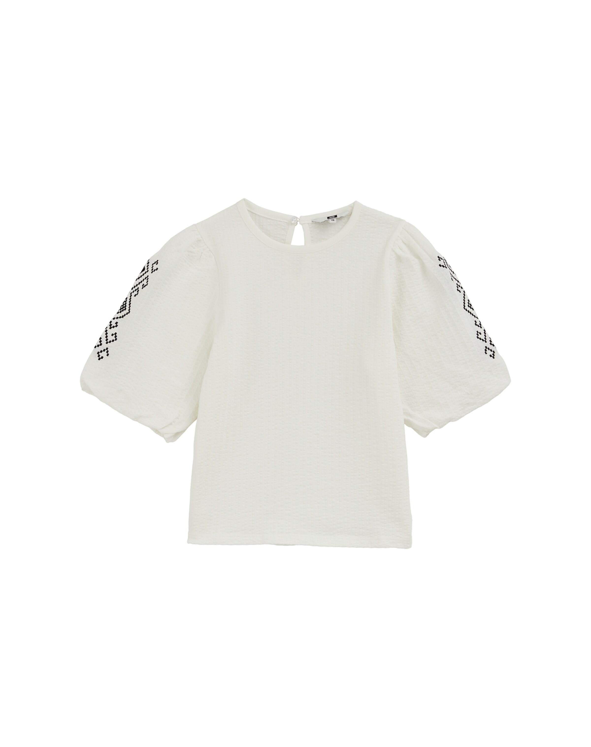 WE Fashion Блуза в бяло: отпред