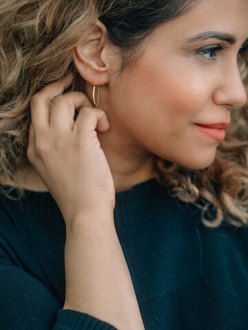 Heideman Earrings in Gold: front