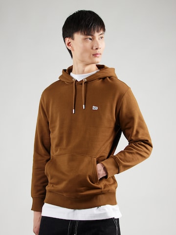 Lee Sweatshirt in Braun: Vorderseite