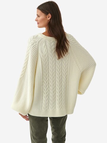TATUUM - Pullover 'SAWANA' em branco